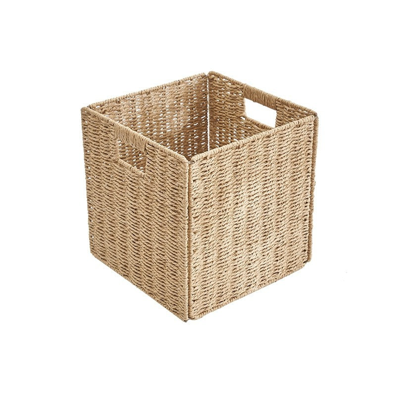 Foldable Multicolor Square Storage Basket