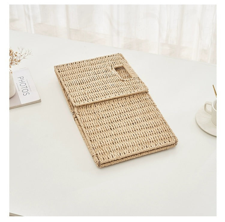 Foldable Multicolor Square Storage Basket