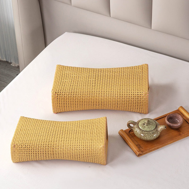 Bamboo Woven Curved Breathable Pillow