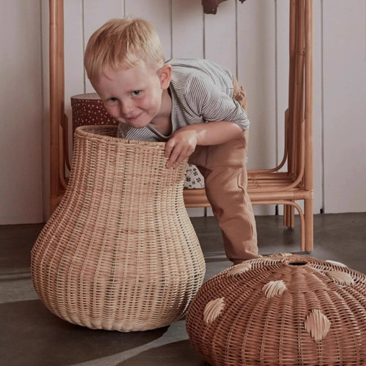 Mushroom Children's Storage Basket