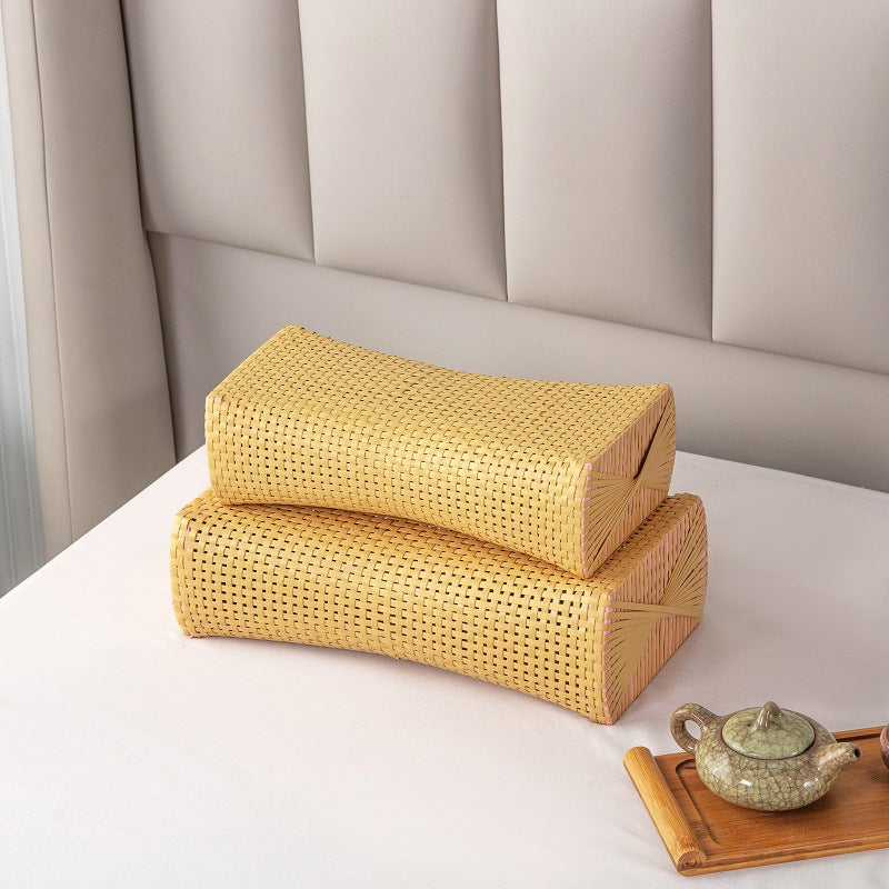 Bamboo Woven Curved Breathable Pillow