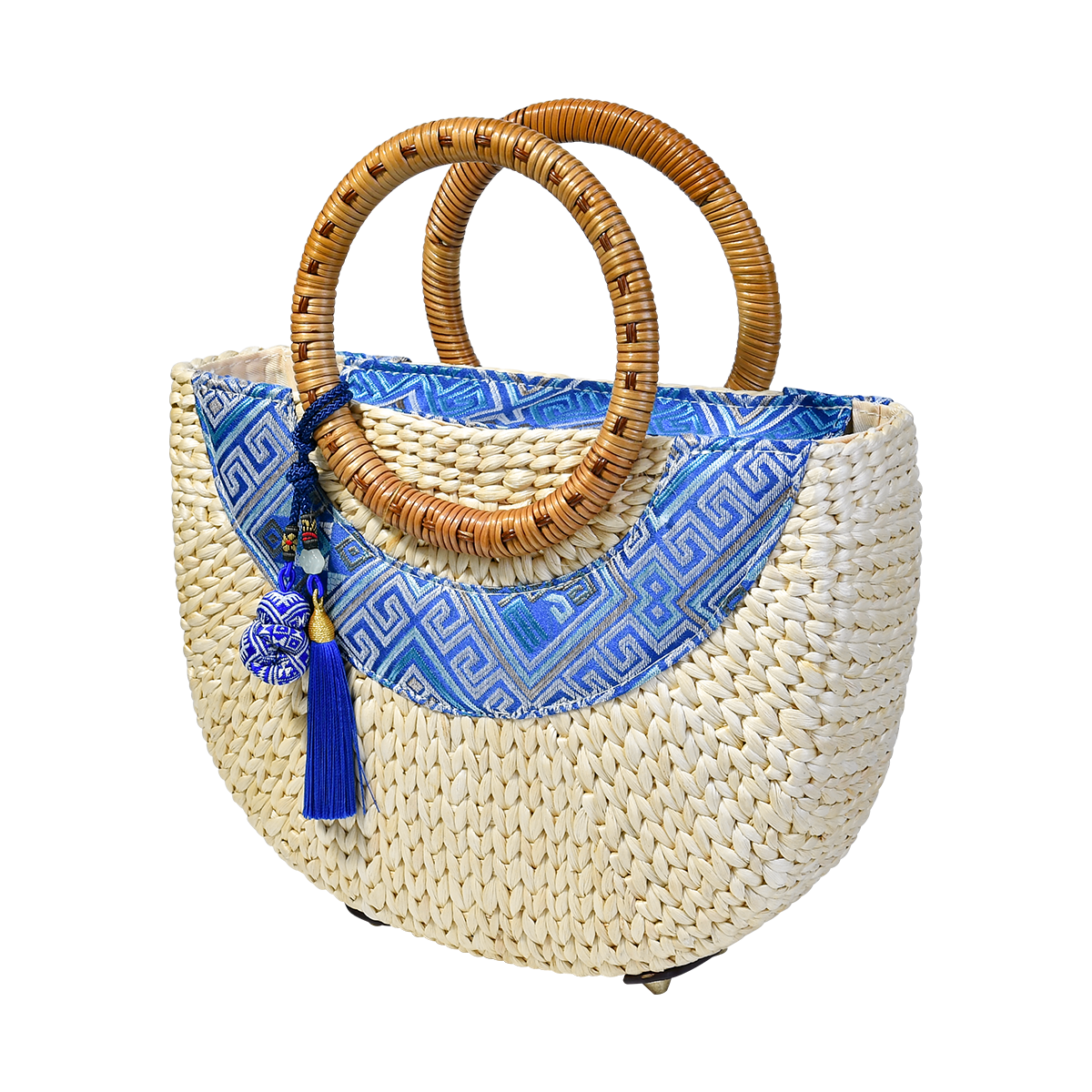 Lagoon Straw Resort Handbag