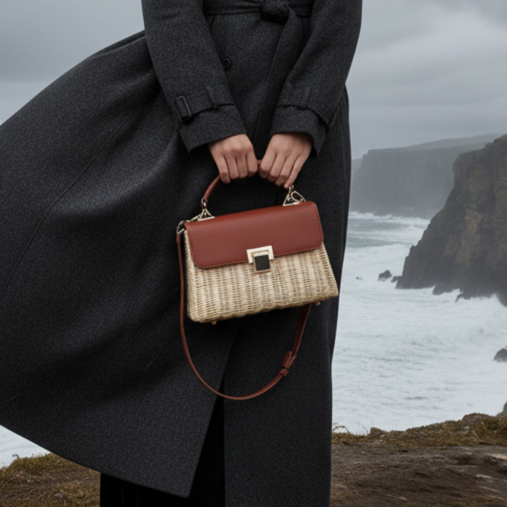 Weaving embers & Shoulder bag