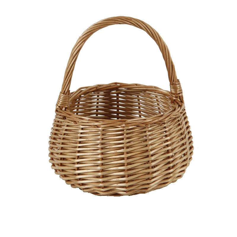 Rattan flower basket