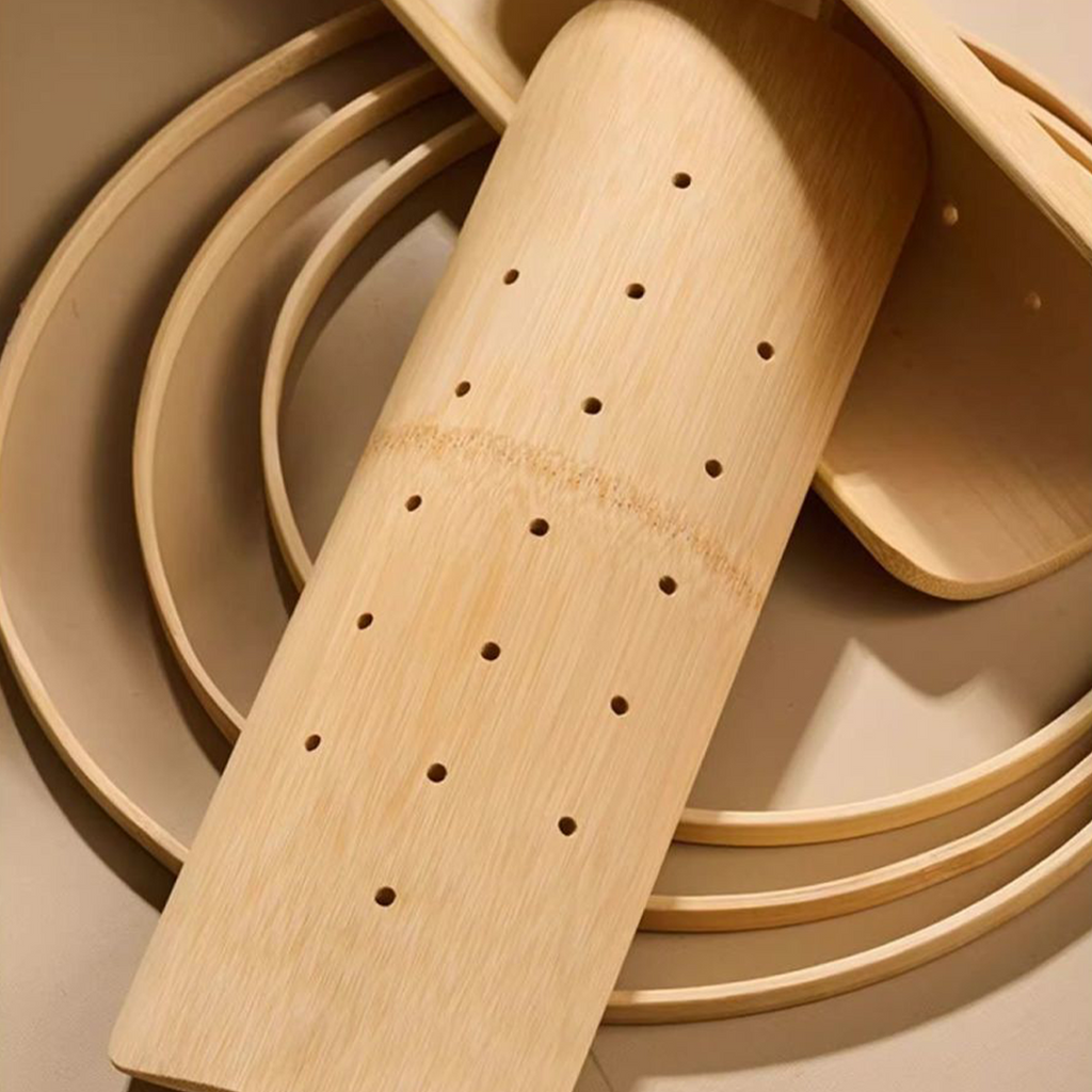 Natural Bamboo Arc-shaped Support Pillow (Multi-height Adaptable Model)