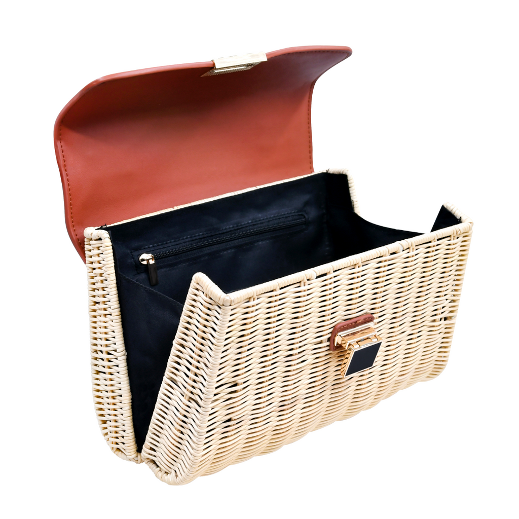 Weaving embers & Shoulder bag