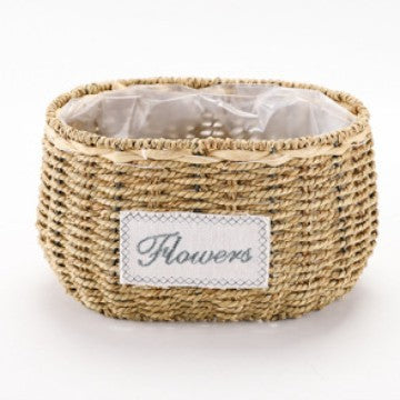 Rattan flower basket