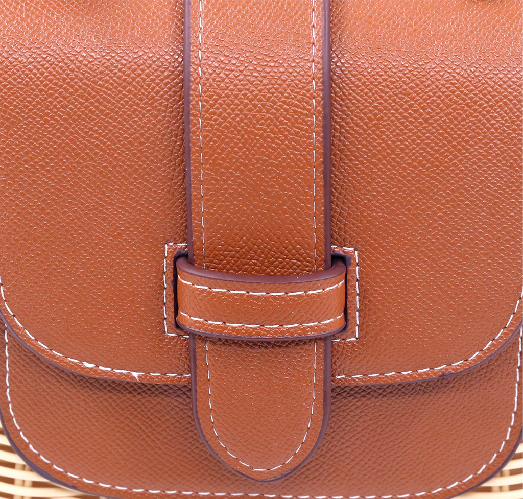 Rattan Caramel & Shoulder Bag