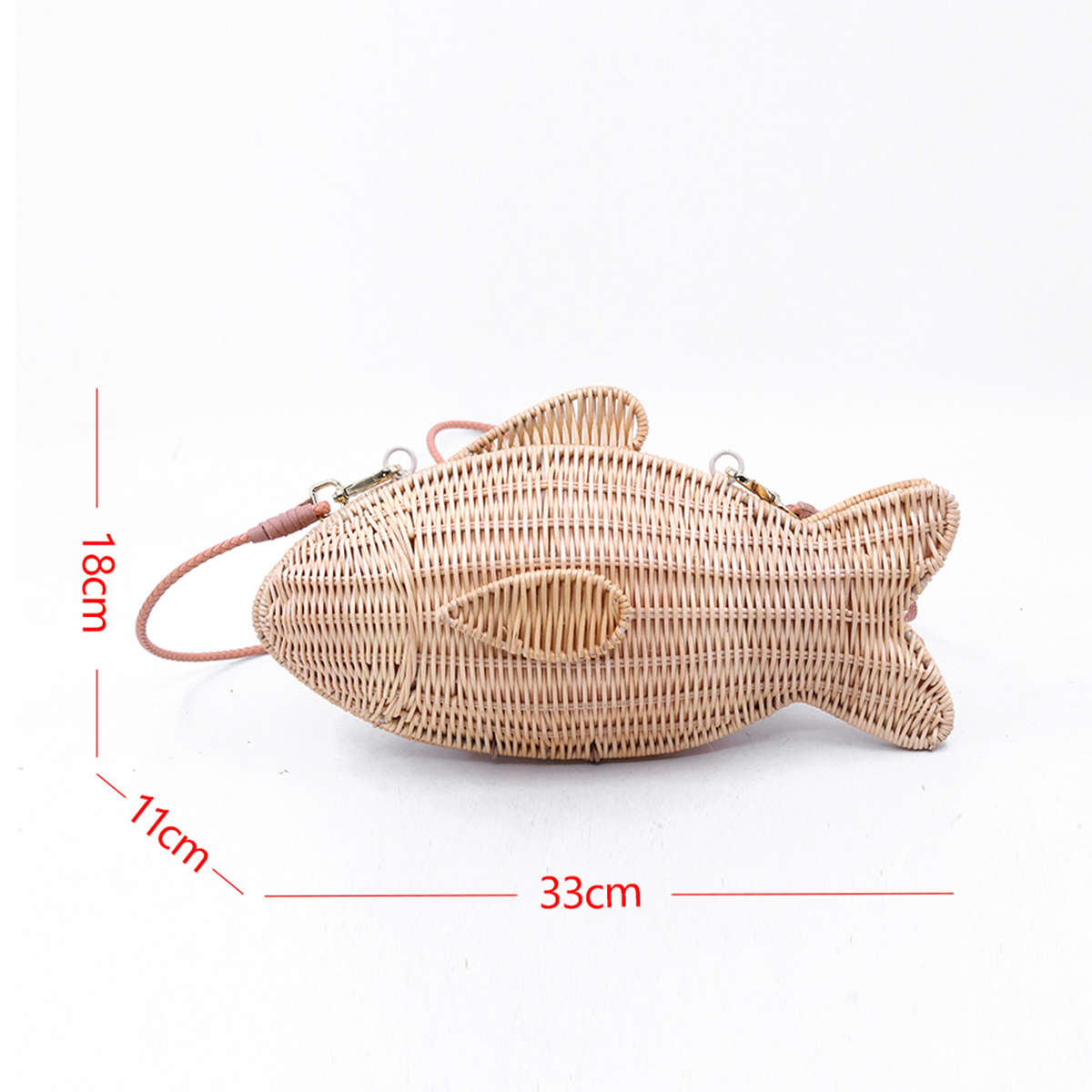 Wicker Koi Pouch