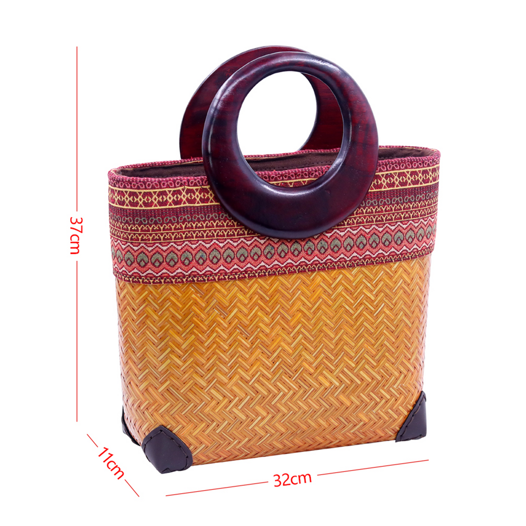 Natura Weave Bamboo Carryall